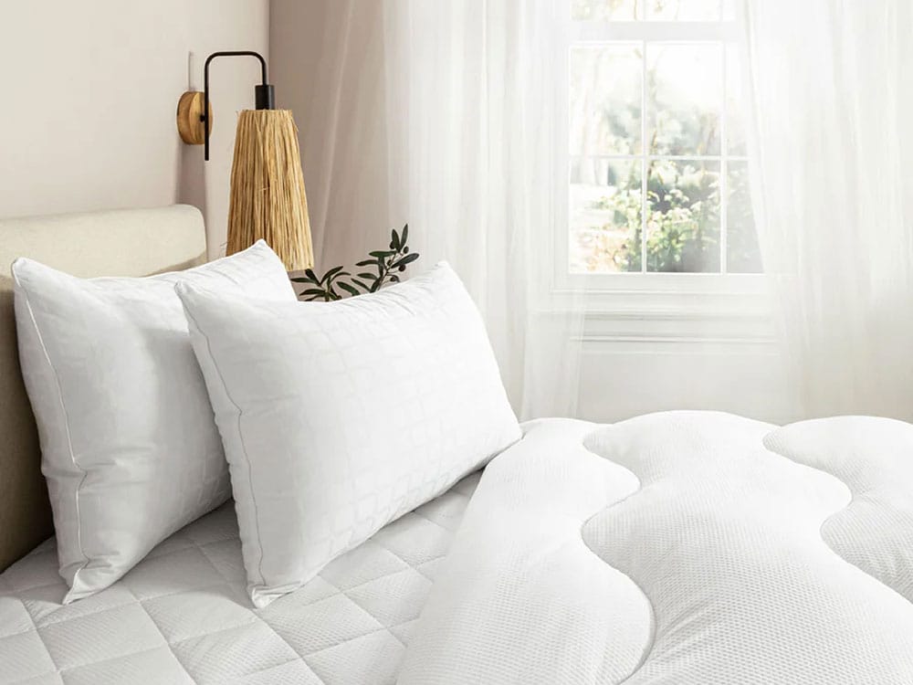 The Fine Bedding Company's Breathe Collection Pillows