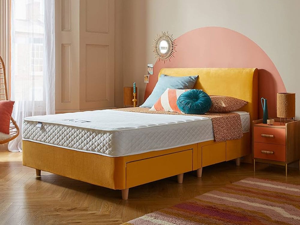 Silentnight's Miracoil Range Divan Semi Dressed