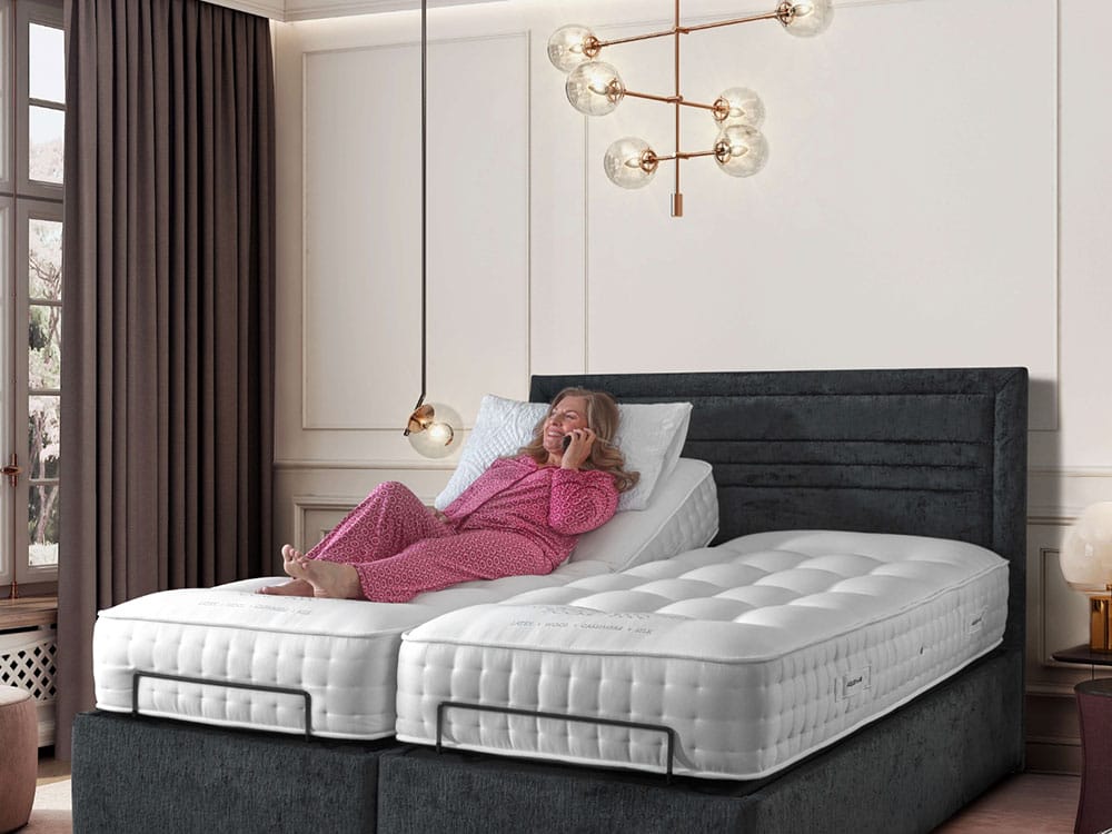 The Adjust-A-Bed Natural 5000 mattress.